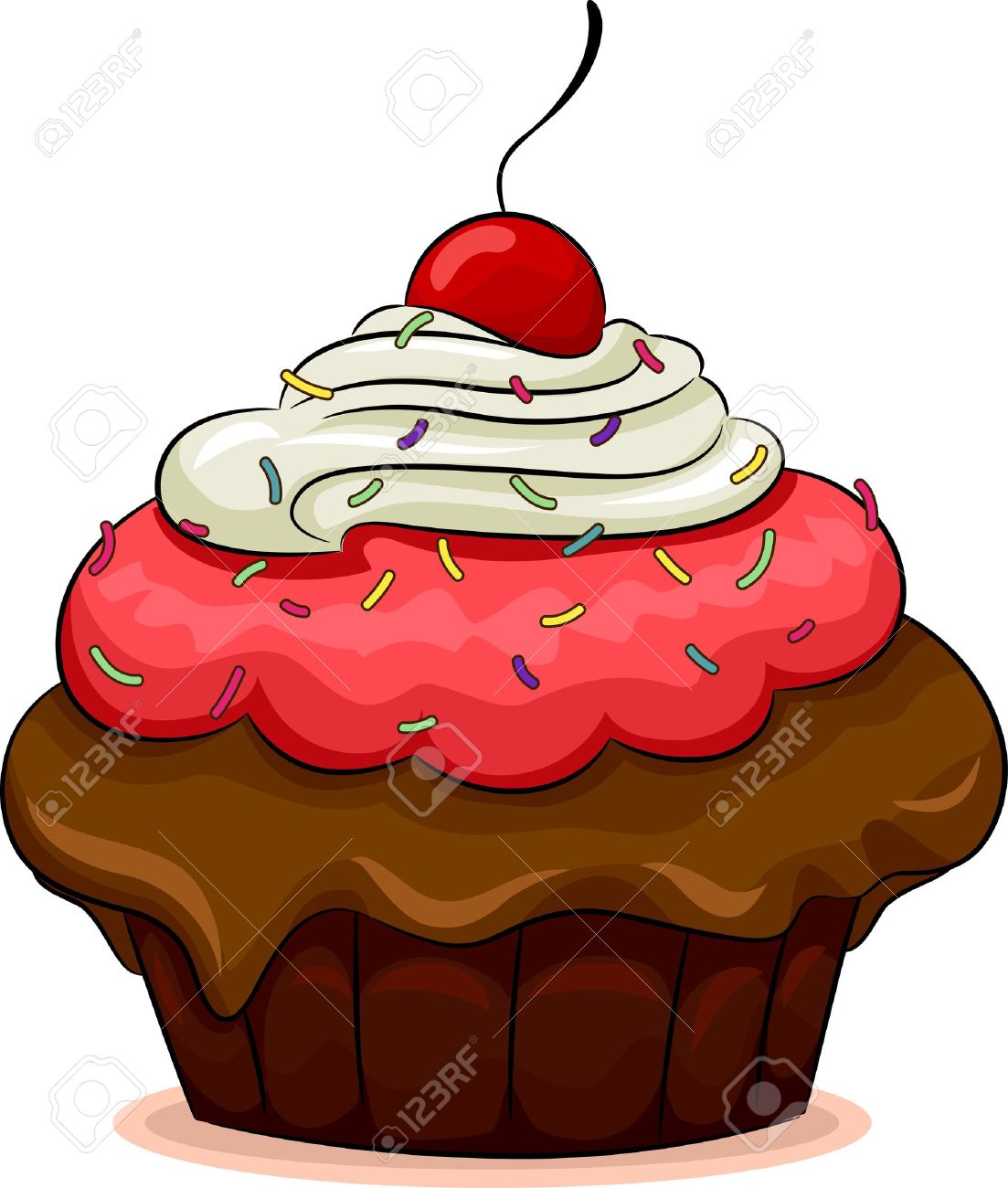 Featured image of post Animated Cupcake With Cherry On Top