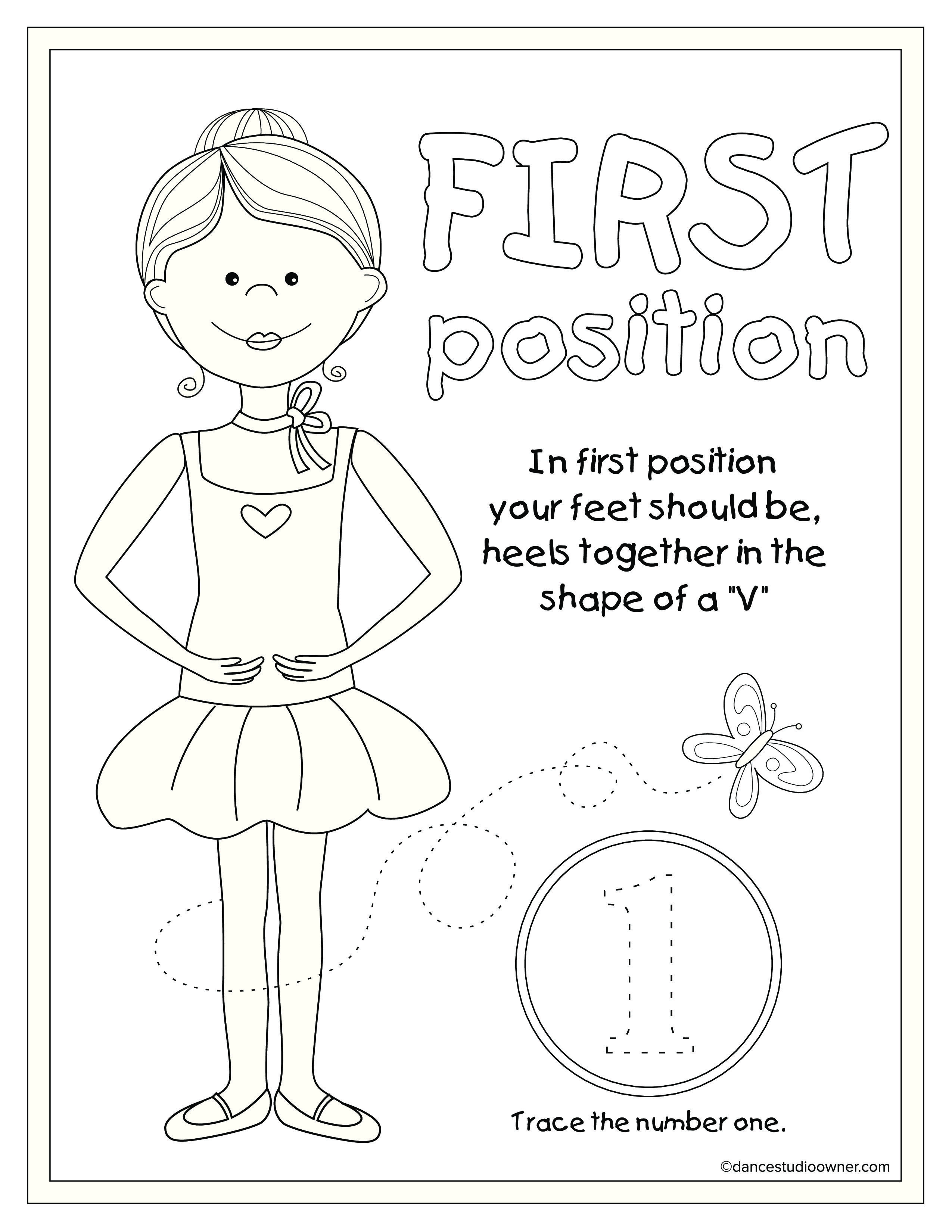 Featured image of post Ballet Positions Coloring Pages