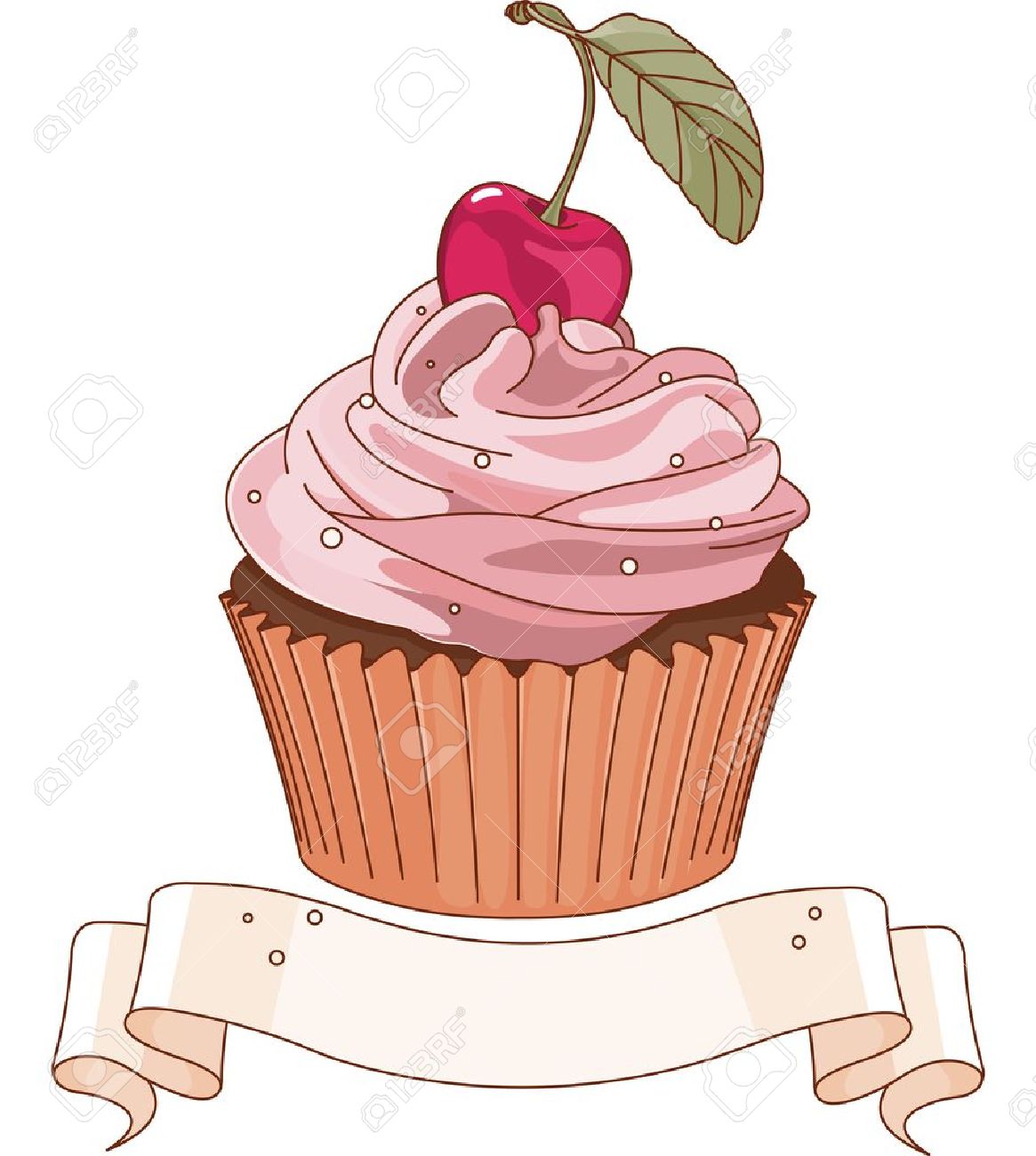 Featured image of post Cupcake With Cherry On Top Clipart