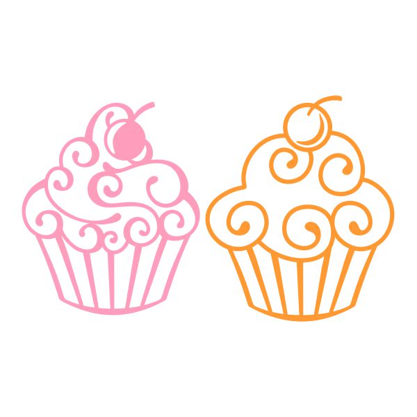 Featured image of post Cupcake With Cherry On Top Svg