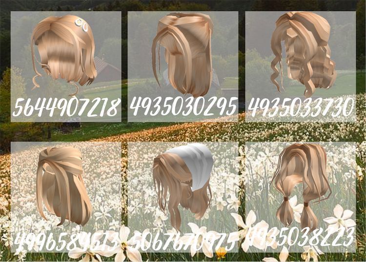 Featured image of post Cute Roblox Hair Codes Bloxburg