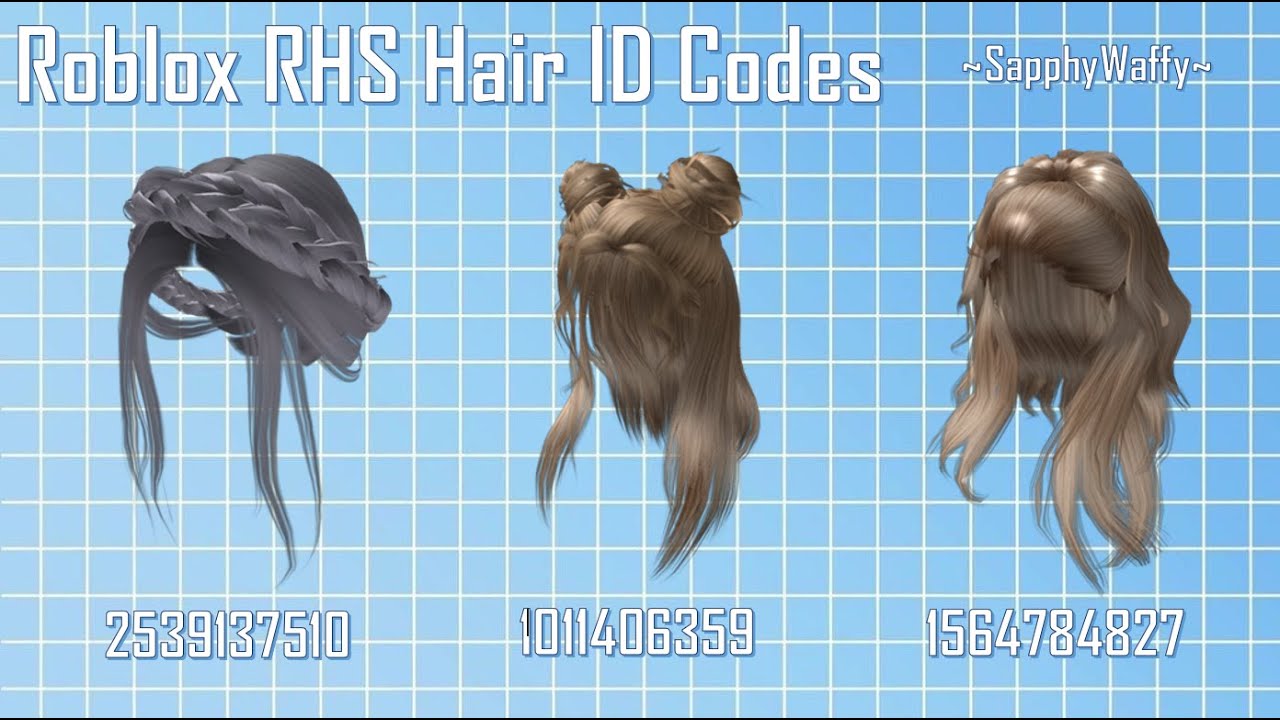 Featured image of post Cute Roblox Hair Ids