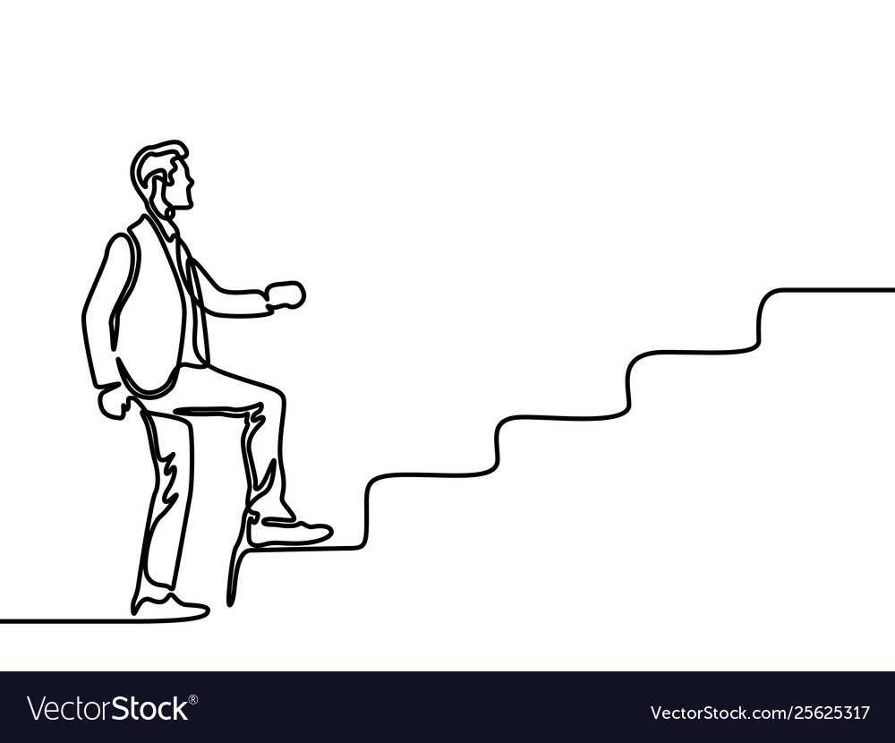 Featured image of post Man Climbing Stairs Illustration